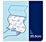 Tork H2 Xpress Advanced 120398 Multifold Hand Towels 2-ply 212x255mm white 21x 180 sheets