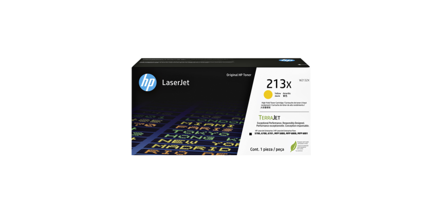 HP 213X Authentieke LaserJet-toner met hoge capaciteit voor laserprinter