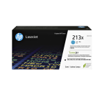 HP 213X Toner LaserJet authentique Grande capacité Cyan