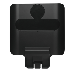 Panneau Rubbermaid Slim Jim pour station de recyclage noir