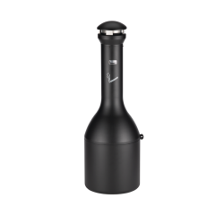 Asbak Rubbermaid Infinity Genie staand zwart
