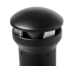 Asbak Rubbermaid Infinity Genie staand zwart