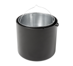 Asbak Rubbermaid Infinity Genie staand zwart