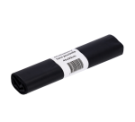 Cleaninq Trash Bag 45x50cm LDPE Recycled T25 15L Black Roll of 20 Pieces