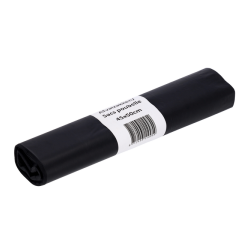 Afvalzak Cleaninq 45x50cm LDPE recycled T25 15L zwart rol à 20 stuks