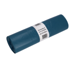 Sac poubelle Cleaninq 65/25x140cm LDPE Recycled T70 240L bleu rouleau 10 pièces
