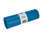 Sac poubelle Cleaninq 80x110cm LDPE Recycled T60 140L bleu rouleau 20 pièces