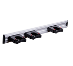 Toolflex wall rail 50cm with 3 clamps ø 20/30 mm