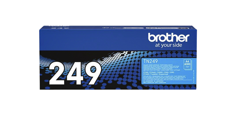 Brother TN-249C - Cartouche de toner très haute capacité originale – Cyan