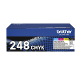 Toner Brother TN-248VAL noir et couleur