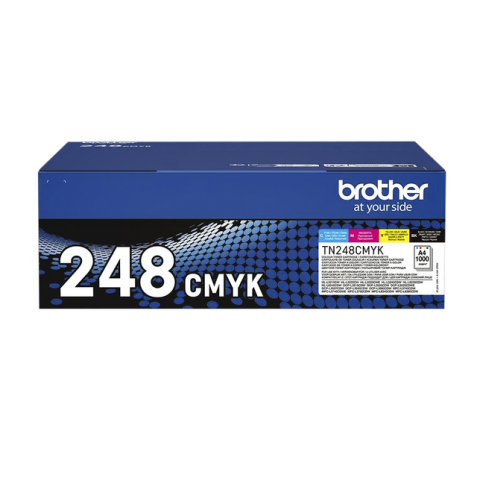 Toner Brother TN-248VAL zwart en kleur