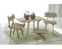 Bâtonnet Creotime 11,5x1cm bois bouleau 200 pièces