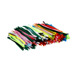 Fil chenille Creotime 30cm épaisseur 4, 6. 9mm 700 pièces assorti