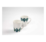 Mug Creotime blanc hauteur 10cm