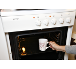 Mug Creotime blanc hauteur 10cm