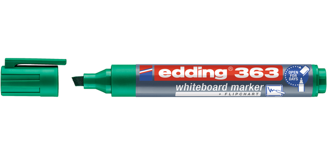 Whiteboard marker edding 363 chisel 1-5mm green