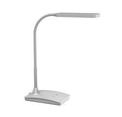 Lampe de bureau MAULpearly LED Colour Vario réglable argent