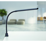 Bureaulamp MAUL Pirro LED dimbaar tafelklem zwart