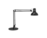 Bureaulamp MAUL Study voet excl.LED lamp E27 zwart