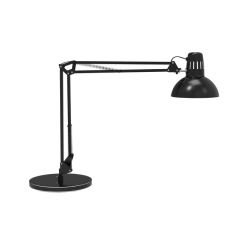 En_lampara de escritorio maul study con base color negro 490x350x230 mm