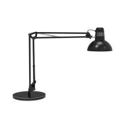 Lampe de bureau MAULstudy socle sans LED E27 noir