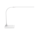 Lampe de bureau MAULpirro LED réglable socle blanc