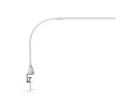 Lampe de bureau MAULpirro LED réglable pince blanc