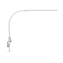 Lampe de bureau MAULpirro LED réglable pince blanc