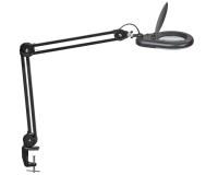 Loeplamp MAUL Viso LED tafelklem zwart