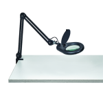 Lampe loupe MAULviso LED pince noir