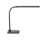 Adjustable MAULpirro LED desk lamp, black base