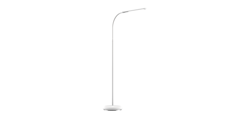 Lampadaire MAULpirro LED réglable blanc