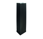 Sac cadeau bouteille (vin) IEZZY 10x8x41cm papier noir 50 pièces