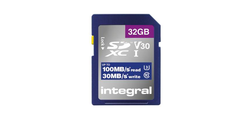 Integral SDHC-XC 32GB High Speed Memory Card