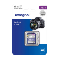 Carte mémoire Integral SDHC-XC 32Go High Speed