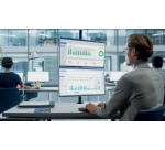 Monitorarm Kensington dubbele verticale bevestiging