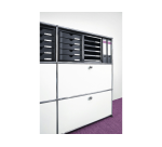 Ladenbox Han 1450 5 geschlossene Schubladen schwarz