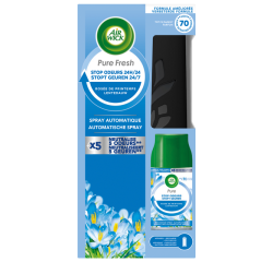 Désodorisant Air Wick PF Rosée de printemps kit starter 250ml