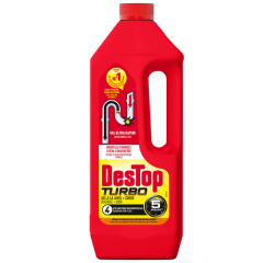 Déboucheur Destop Turbo Gel 1L