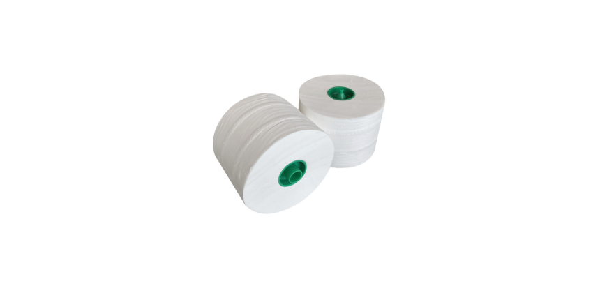 Papier toilette Cleaninq avec mandrin 2 épaisseurs 100m blanc