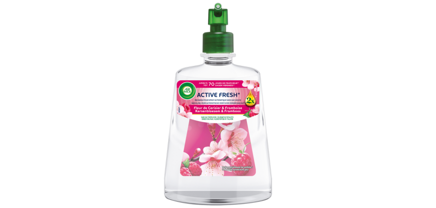 Désodorisant Air Wick AF bouquet fleur de Cerisier & Framboise recharge 228ml