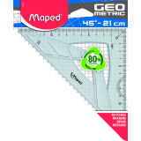 Geodriehoek Maped Geometric 21cm