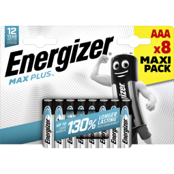 Pile Energizer Max Plus 8x AAA Alcaline