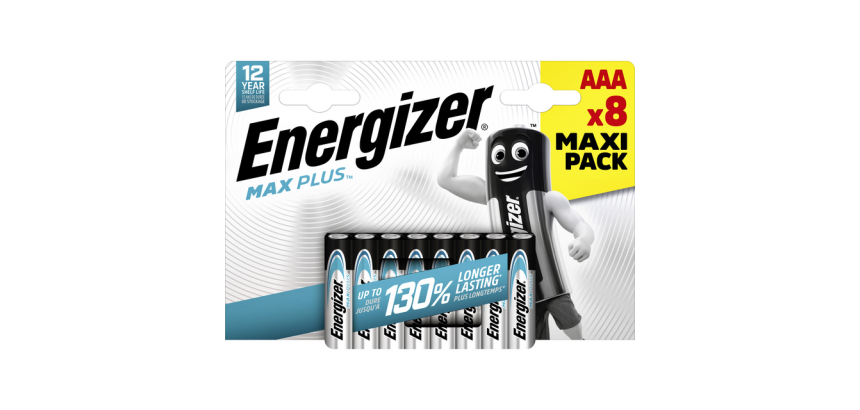 Pile Energizer Max Plus 8x AAA Alcaline
