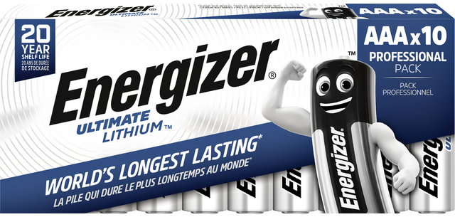 Pile Energizer Ultimate Lithium 10x AAA