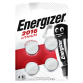 Batterij Energizer knoopcel 4xCR2016 lithium