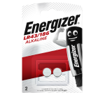 Pile bouton Energizer 2x LR43 alcaline