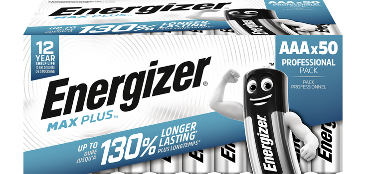 Pile Energizer Max Plus 50x AAA alcaline