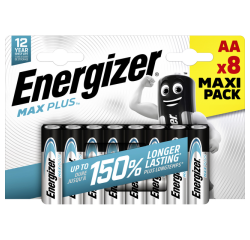 Pile Energizer Max Plus 8x AA alcaline
