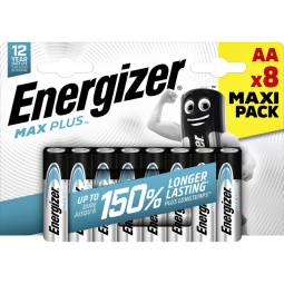 Pile Energizer Max Plus 8x AA alcaline